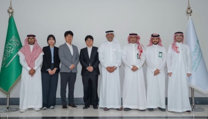 استقبال شركة Lotte في المركز الوطني للنخيل والتمور