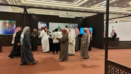 المشاركة في الملتقى الزراعي الذي نظمه المركز الوطني للنخيل والتمور